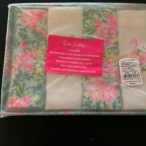 Lilly Pulitzer cloth napkins
